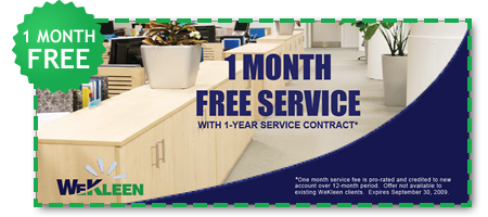 1 MONTH FREE SERVICE WITH 1-YEAR SERVICE CONTRACT*